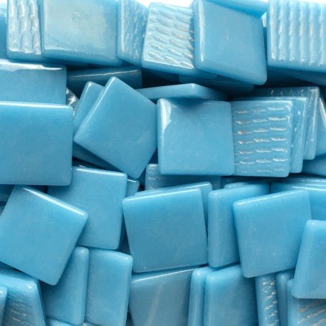 Pâte de Verre 25mm Mid Turquoise