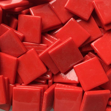 Pâte de Verre 25mm Bright Red