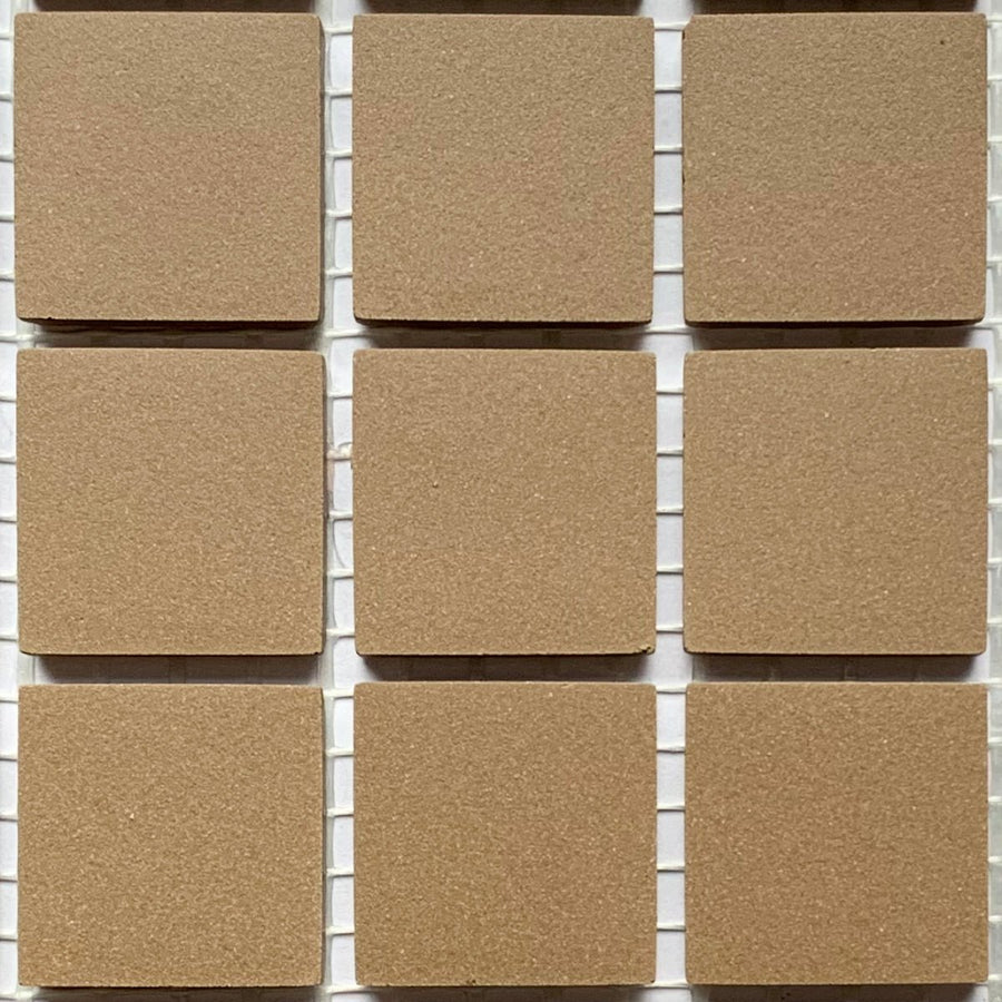 Winckelmans Café – matné mozaikové dlaždice 20x20 mm na síťce